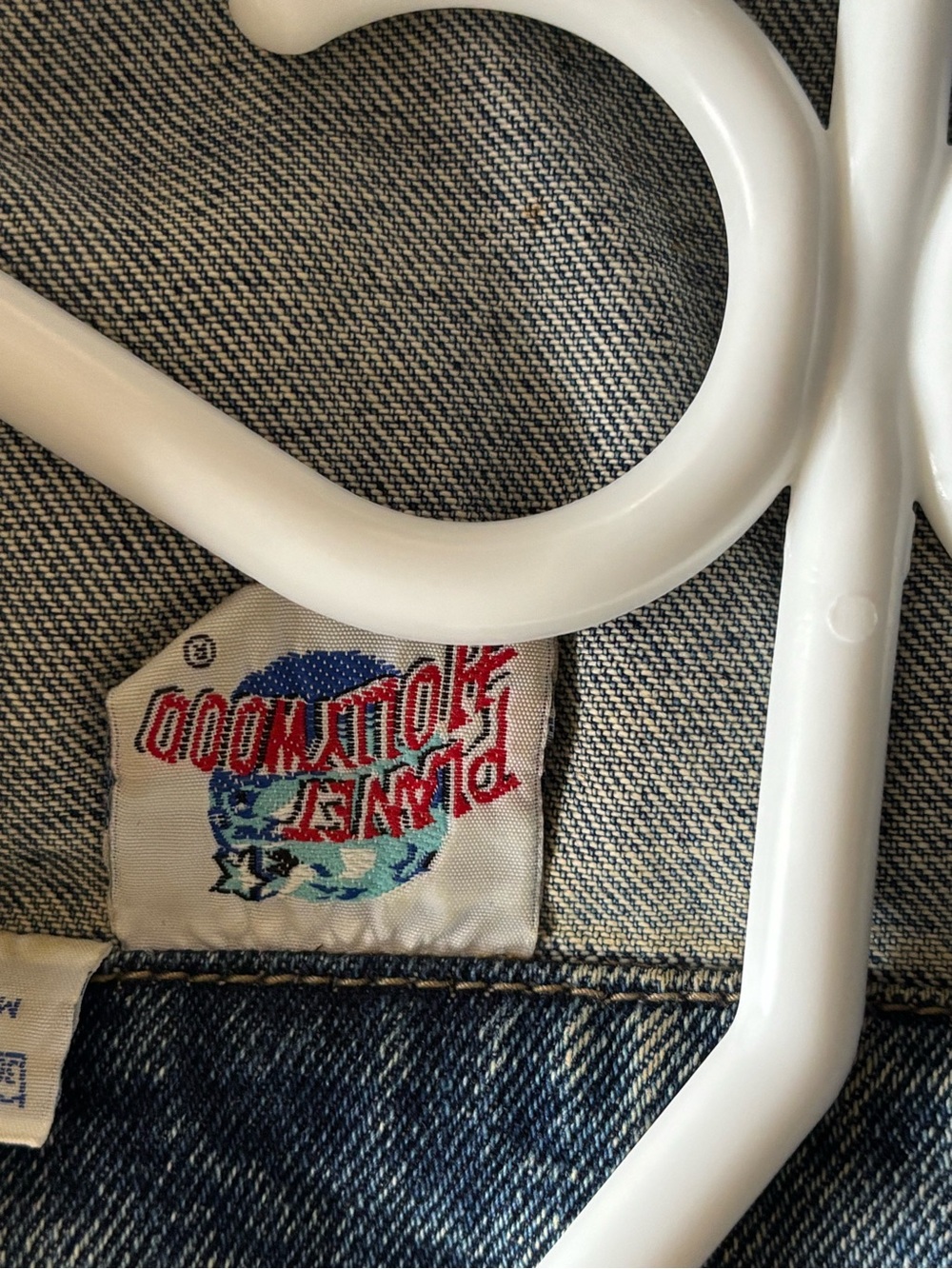 Vintage Planet Hollywood Orlando Oversized Denim Jacket - Picture 5 of 5